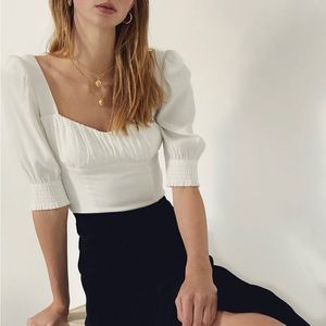 Aritzia Wilfred Pandora Blouse